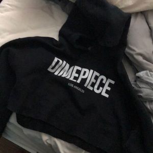 Dime piece LA ... cropped hoodie